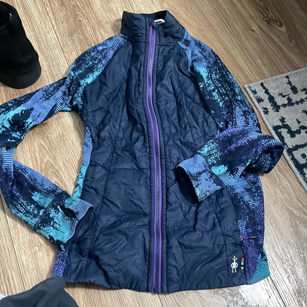 Smartwool Smartloft 60 Full-Zip Base Layer Puffer… - image 1